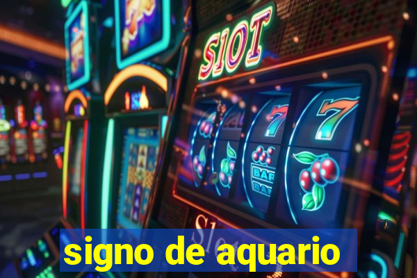 signo de aquario