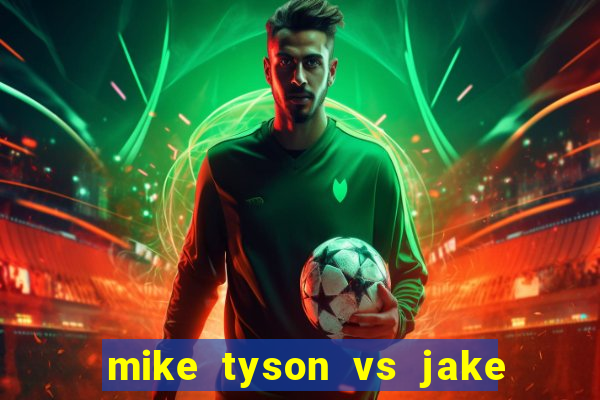 mike tyson vs jake paul assistir online