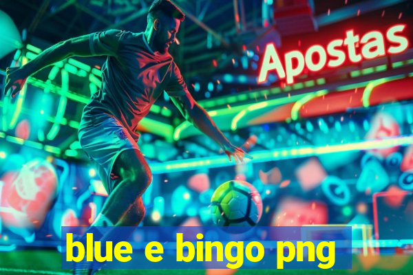 blue e bingo png