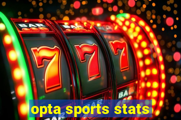 opta sports stats