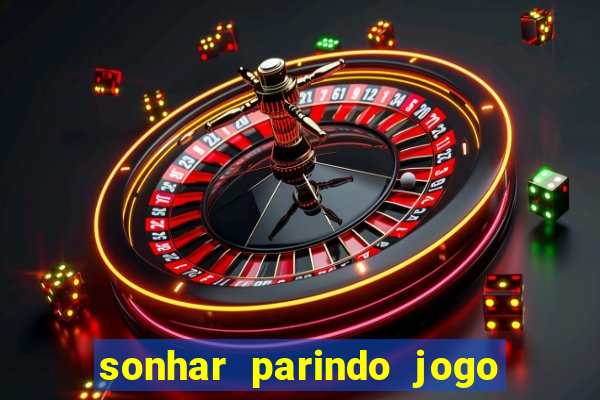 sonhar parindo jogo do bicho