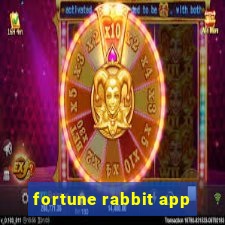 fortune rabbit app