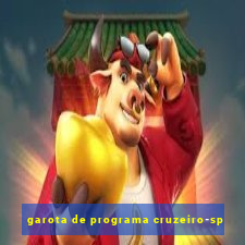 garota de programa cruzeiro-sp