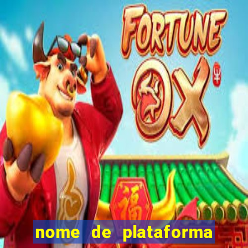 nome de plataforma de jogos