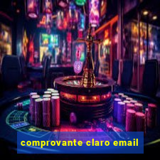 comprovante claro email