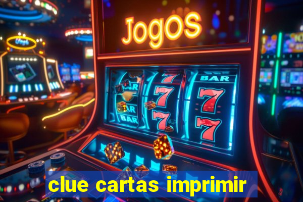 clue cartas imprimir