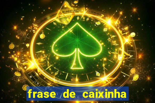 frase de caixinha de natal