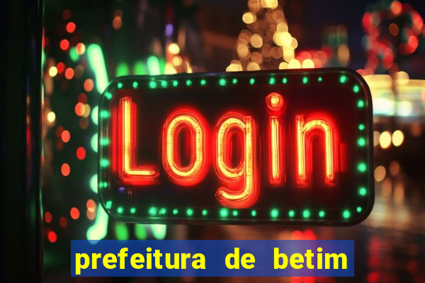 prefeitura de betim - contracheque online