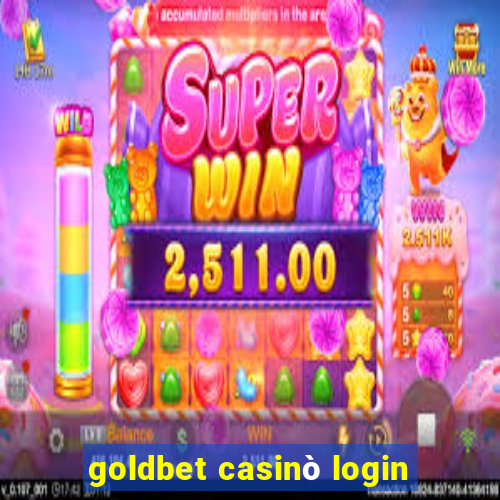 goldbet casinò login