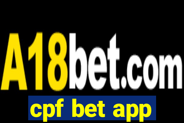 cpf bet app