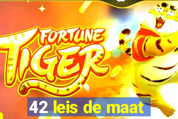 42 leis de maat