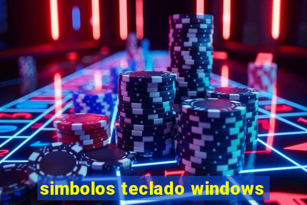 simbolos teclado windows