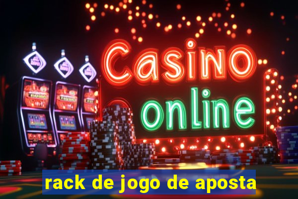 rack de jogo de aposta